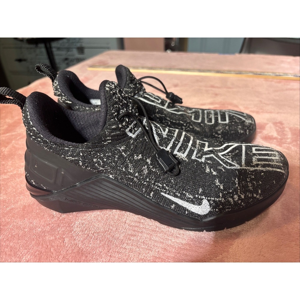 2020 Nike React Metcon Women's Size 8.5‎ Shoes BQ6046-010 Black White slip-in og